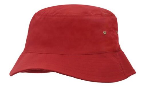 Brushed Sports Twill Bucket Hat