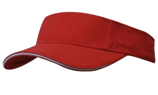 Brushed Heavy Cotton Visor