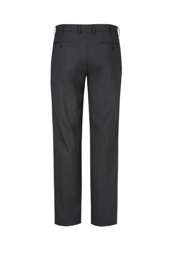 Mens Comfort Wool Stretch Flat Front Pant