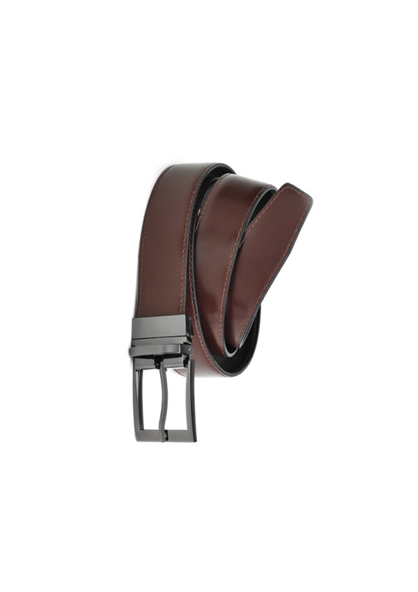 Mens Leather Reversible Belt