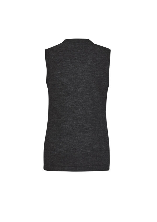 Womens Button Front Knit Vest