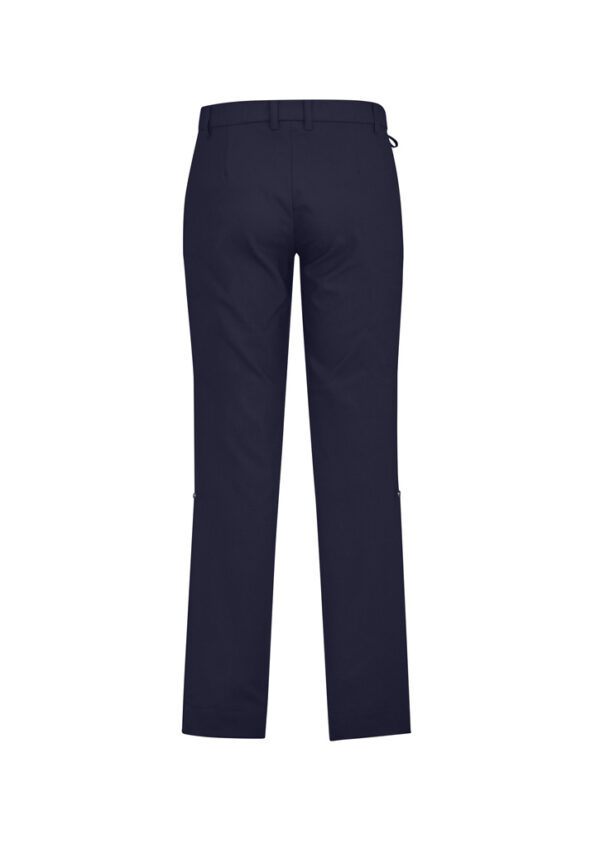 Mens Comfort Waist Flat Front Pant