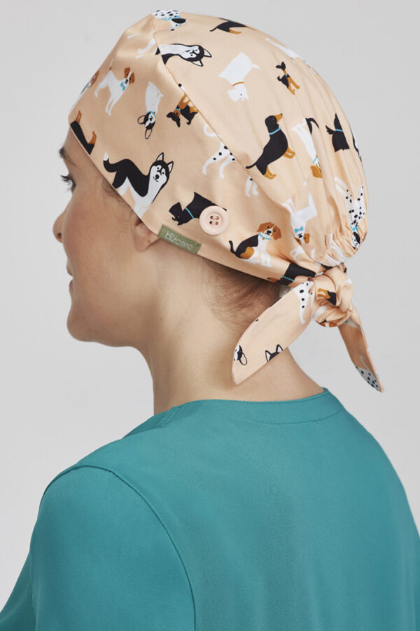 Unisex Printed Scrub Cap