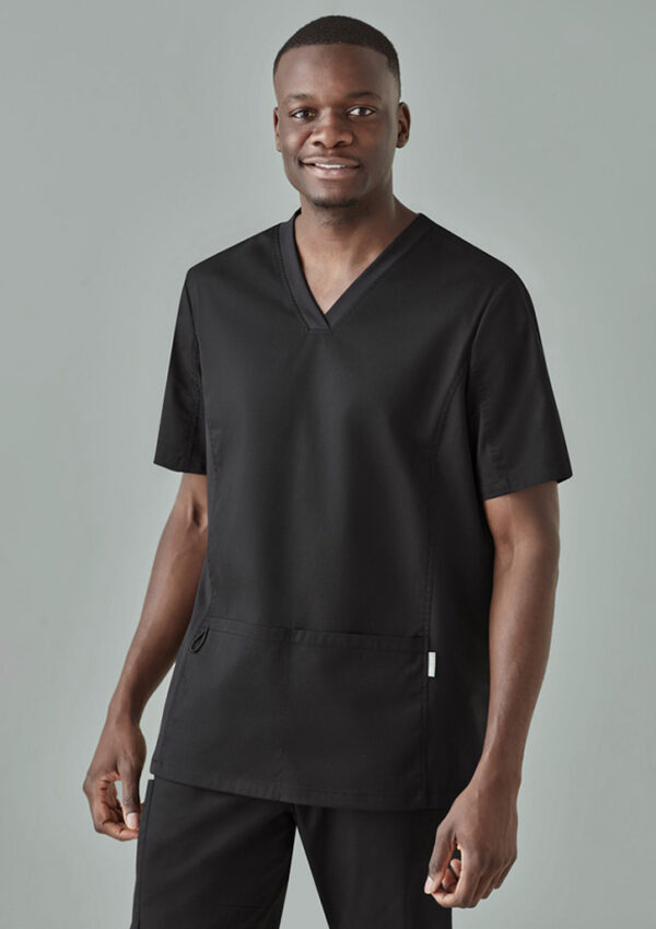 Mens Riley Stretch Scrub Top