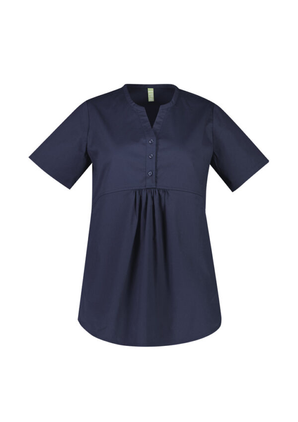 Womens Rose Tunic Scrub Top