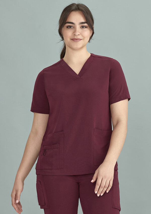 Womens Avery V-Neck Scrub Top