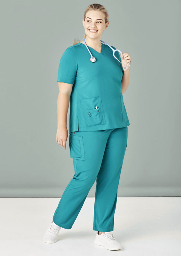 Womens Avery V-Neck Scrub Top