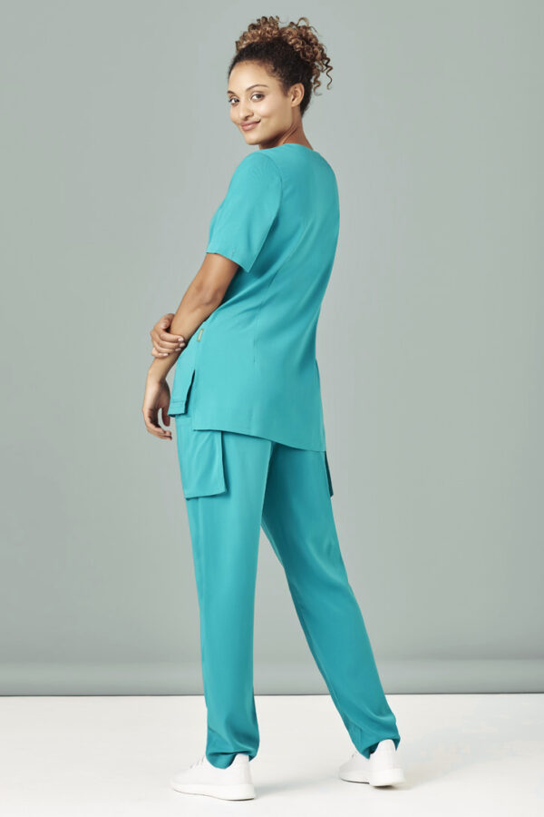 Womens Avery Round Neck Scrub Top