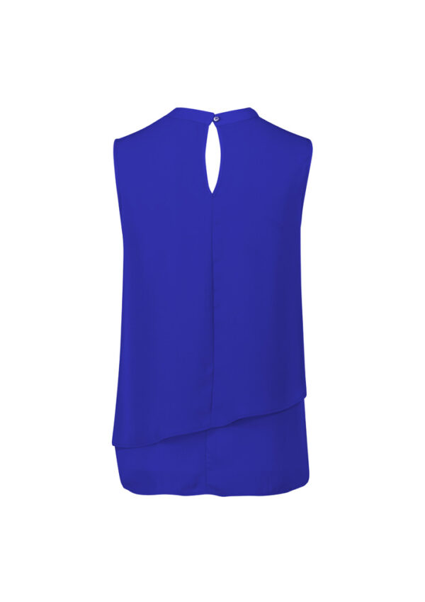 Womens Seville Sleeveless Layered Blouse