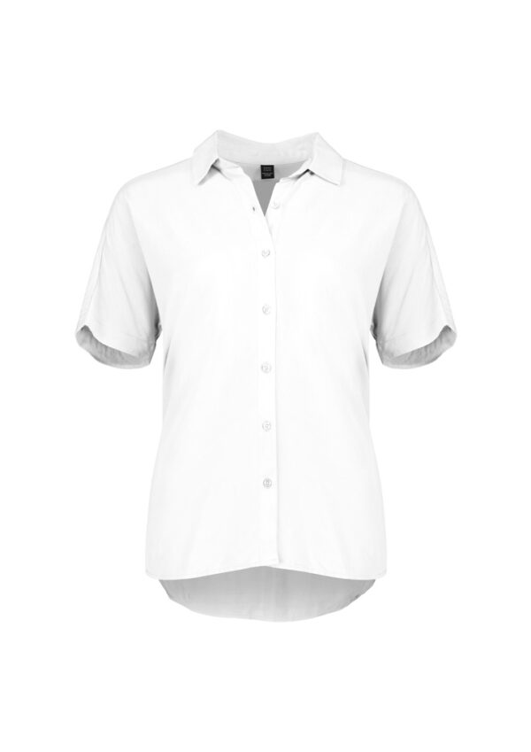 Womens Dahlia Short Sleeve Blouse