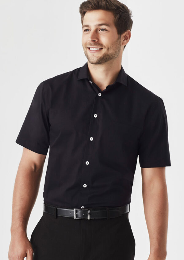 Mens Charlie Classic Fit Short Sleeve Shirt