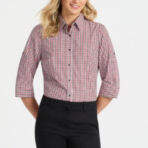 Ladies Hudson 3/4 Sleeve Shirt