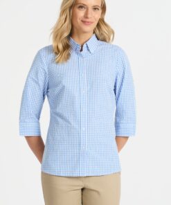 Ladies Miller 3/4 Sleeve Shirt