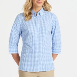 Ladies Miller 3/4 Sleeve Shirt