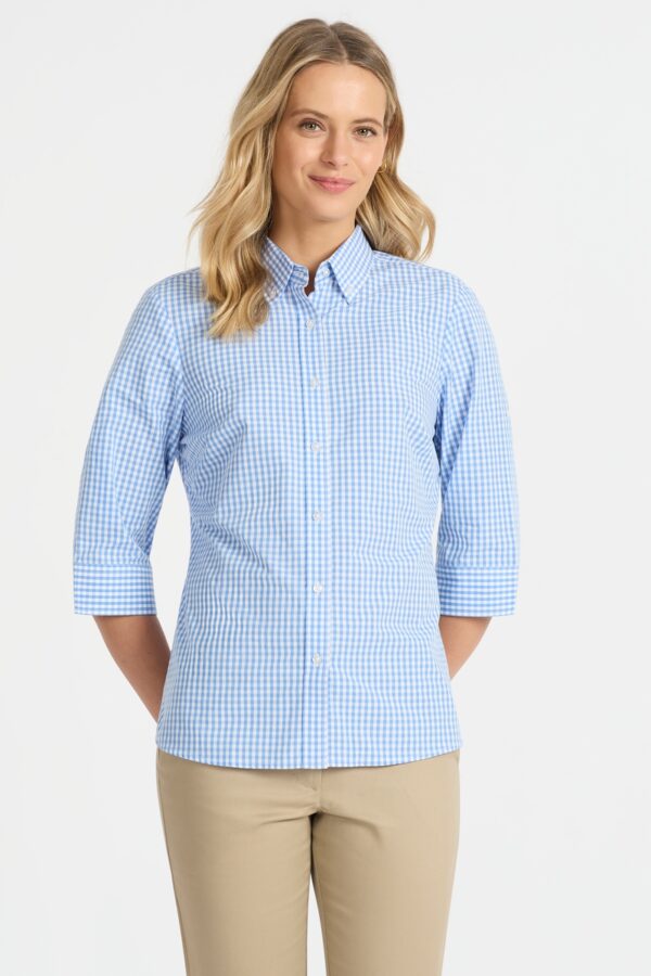 Ladies Miller 3/4 Sleeve Shirt