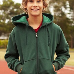 BOCINI Kids Zip Through Fleece Hoodie CJ1063