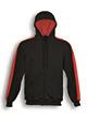 BOCINI Unisex Adults Contrast Fleece Zip Through Hoodie CJ1221