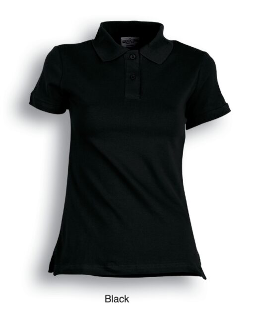 BOCINI Ladies Pique Knit Fitted Cotton / Spandex Polo CP0756