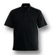 BOCINI Plain Colour Poly Face Cotton Backing Short Sleeve Polo CP1601