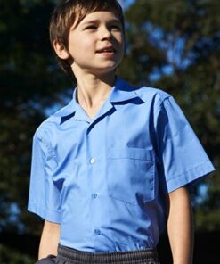 BOCINI Boys Short Sleeve School Shirt CS1307