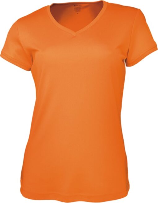 BOCINI Ladies Brushed V-Neck Tee Shirt CT1418