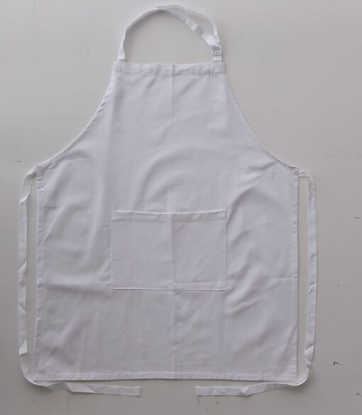 BOCINI Cotton Drill Full Bib Apron - With Pocket WA0396