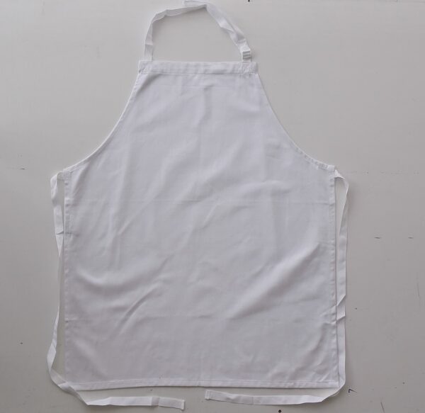 BOCINI Cotton Drill Full Bib Apron - No Pocket WA0397