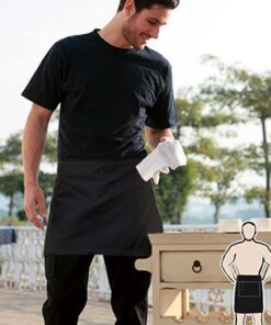 BOCINI Polyester Drill Quarter Apron - With Pocket WA0672