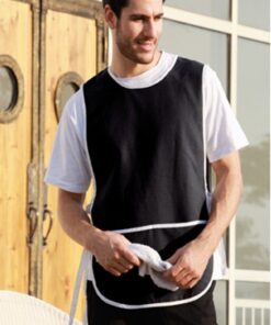 BOCINI Polyester Drill Popover Apron - With Pocket WA0676