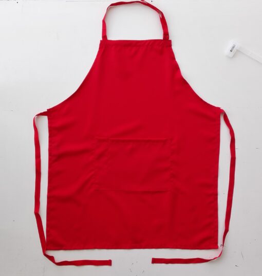 BOCINI Polyester Drill Full Bib Apron - With Pocket WA0677