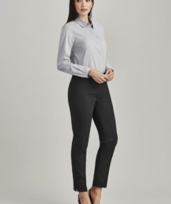 Womens Comfort Wool Stretch Slim Leg Pant