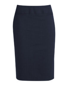 Womens Comfort Wool Stretch Relaxed Fit Lined Skirt