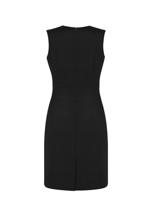 Womens Cool Stretch Sleeveless V-Neck Dress