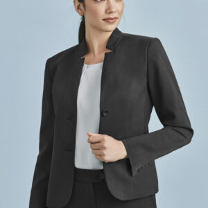 Womens Cool Stretch Short Jacket with Reverse Lapel