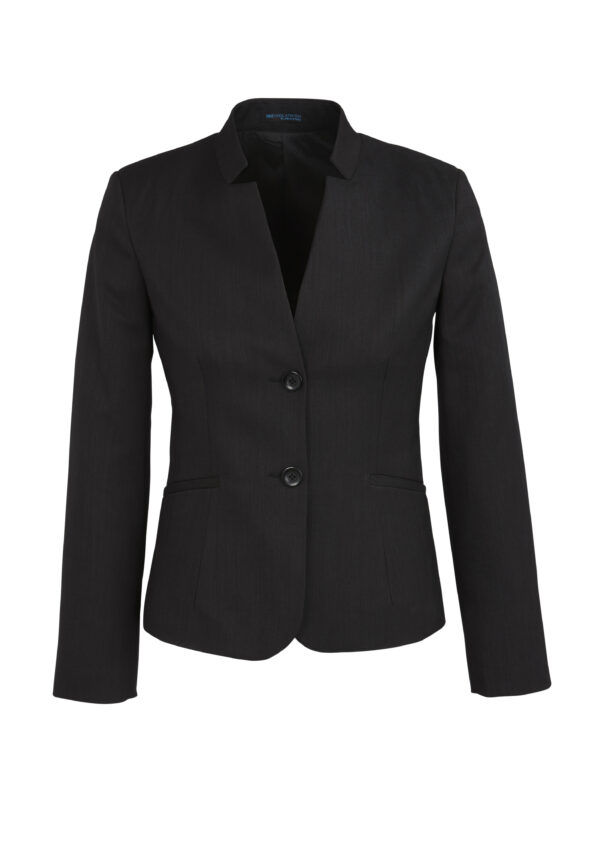 Womens Cool Stretch Short Jacket with Reverse Lapel