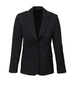 Womens Comfort Wool Stretch Longline Jacket