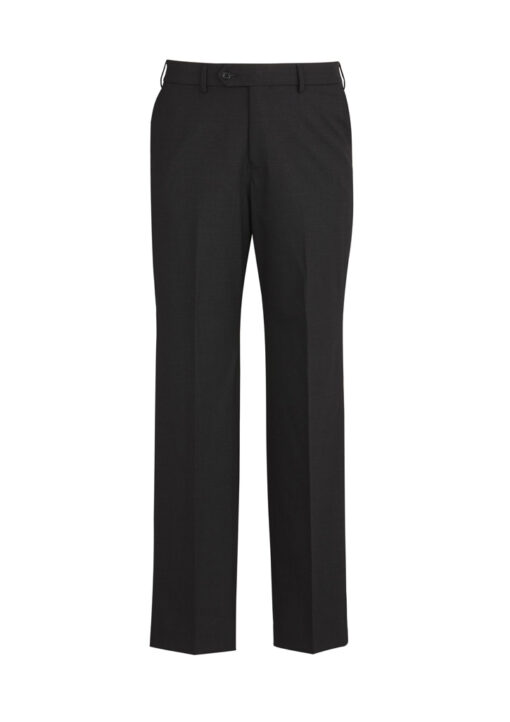 Mens Comfort Wool Stretch Flat Front Pant