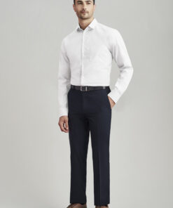 Mens Comfort Wool Stretch Slimline Pant