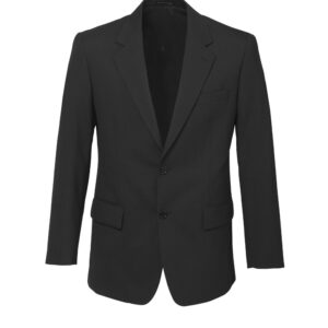 Mens Comfort Wool Stretch 2 Button Classic Jacket