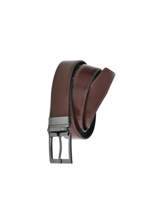 Mens Leather Reversible Belt