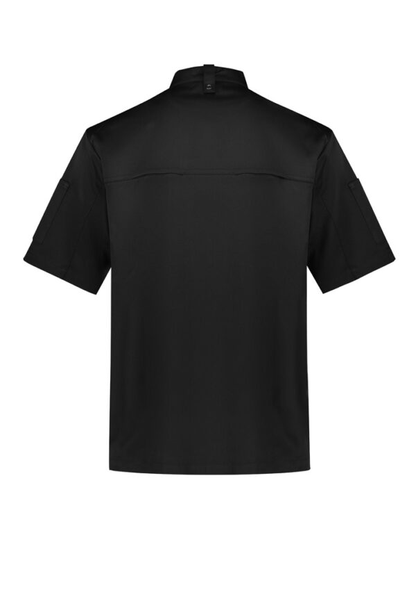 Mens Zest Short Sleeve Chef Jacket