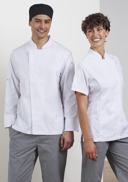 Womens Alfresco Short Sleeve Chef Jacket