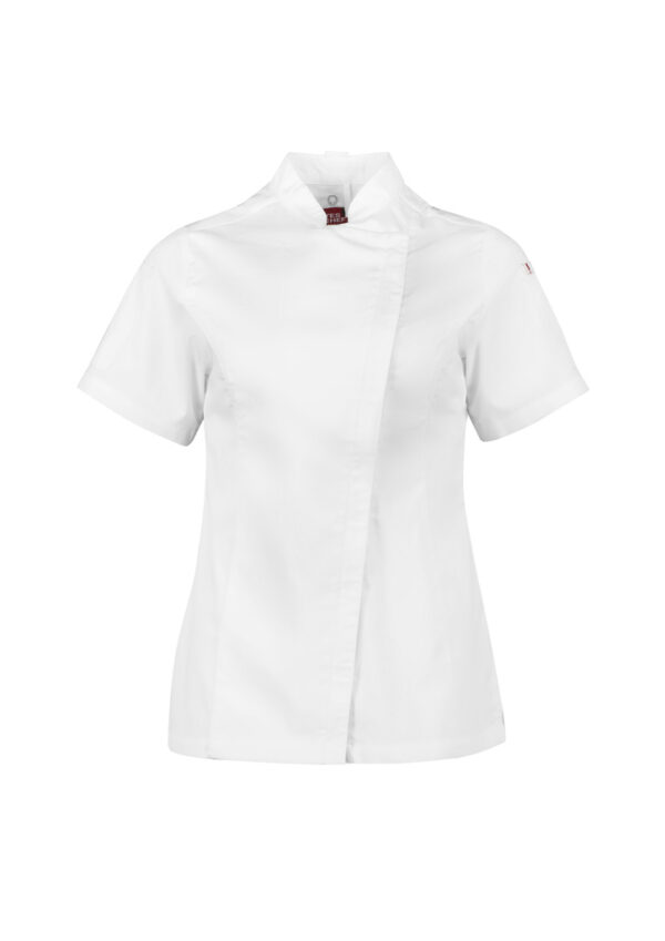 Womens Alfresco Short Sleeve Chef Jacket