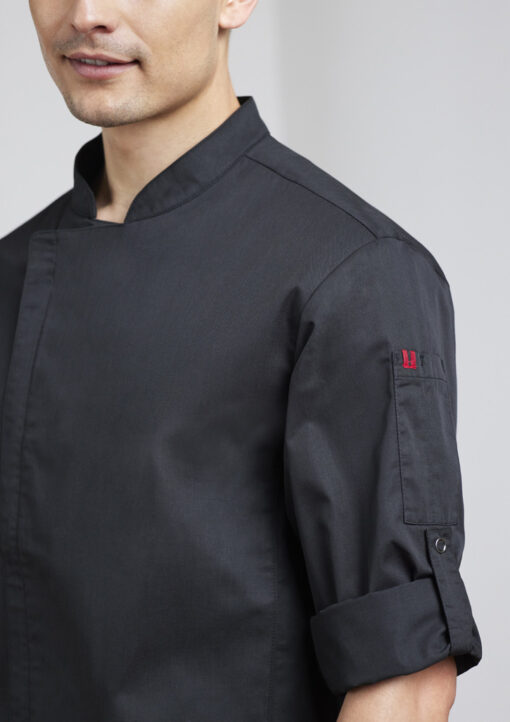 Mens Alfresco Long Sleeve Chef Jacket