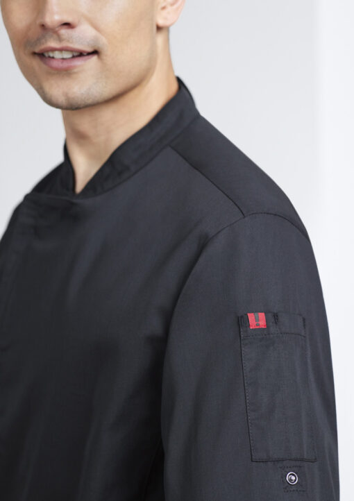 Mens Alfresco Long Sleeve Chef Jacket