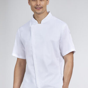 Mens Alfresco Short Sleeve Chef Jacket