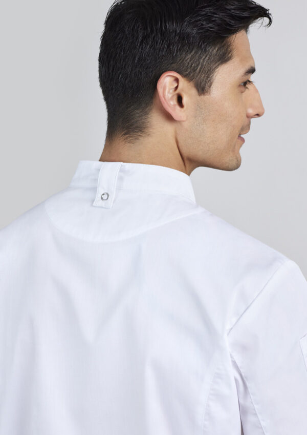 Mens Alfresco Short Sleeve Chef Jacket