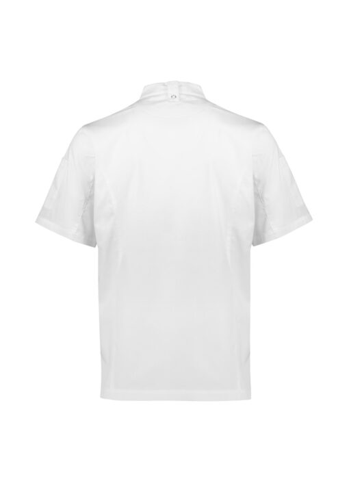 Mens Alfresco Short Sleeve Chef Jacket