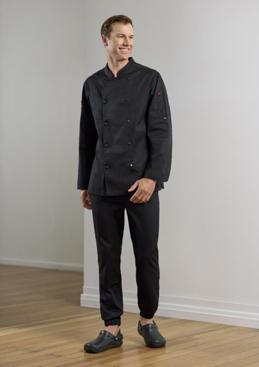 Mens Gusto Long Sleeve Chef Jacket