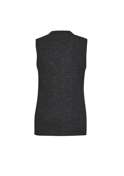 Womens Button Front Knit Vest